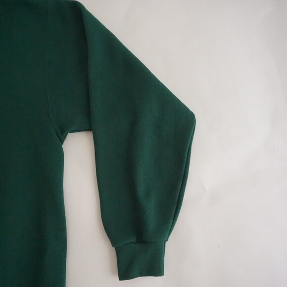 Vintage Lee Heavyweight Sweatshirt Green Loon River Cafe Graphic Made USA XL - Picture 4 of 9